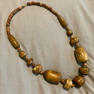 Brown Beaded Necklace